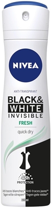 NIVEA BLACK  WHITE INVISIBLE FRESH DEO SPRAY 150ML